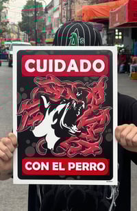 Cuidado Con El Perro Sign 