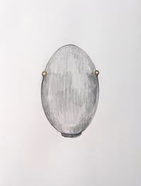 Valerie Piraino / "Ovum with Gold Rings"