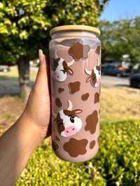 Chocolate milk vaquita snowglobe