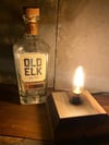 Vintage Custom Made Old Elk Bourbon Lamp