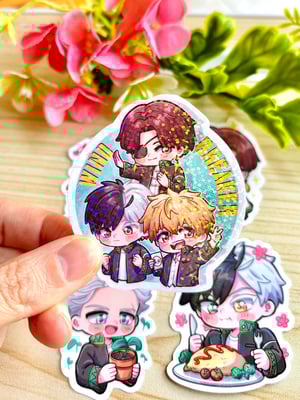 Image of Wind breaker Charms & Stickers