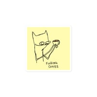 Image 2 of coffee Bubble-free stickers 