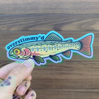 Overstimmy’d Sticker
