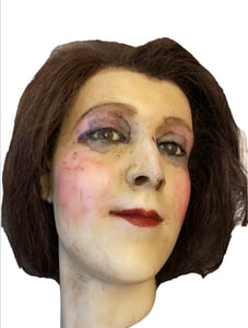 Image of Antique wax mannequin head possibly Pierre Imans FREE SHIPPING 