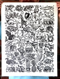 43 Doodles Print 