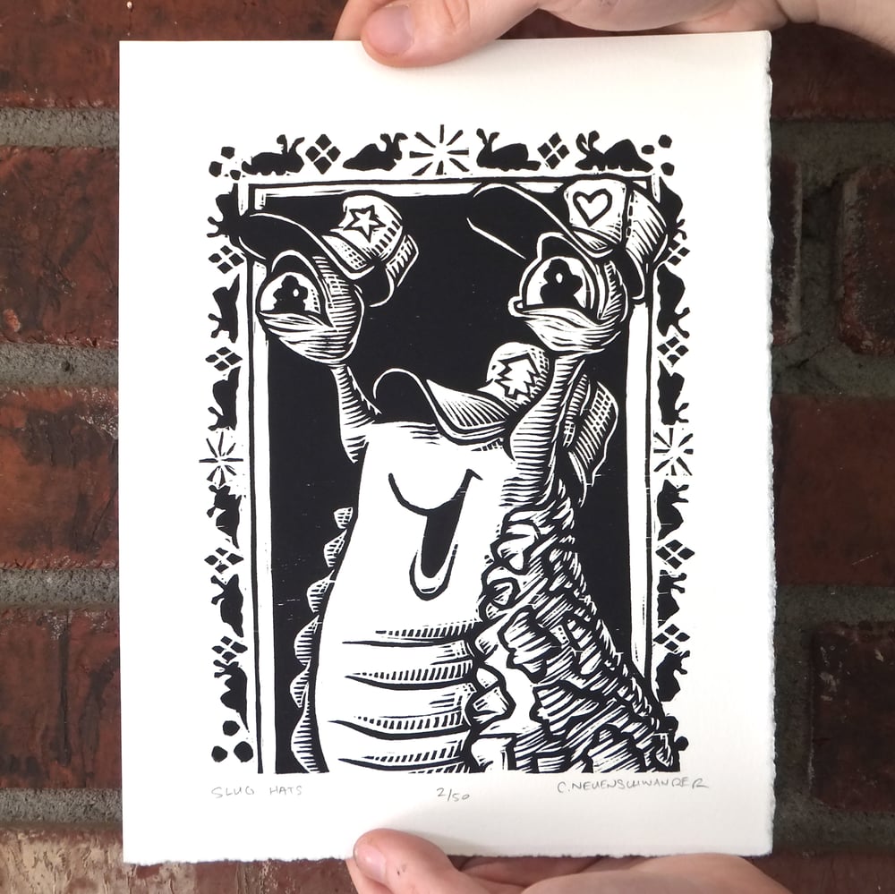 Slug Hats Print