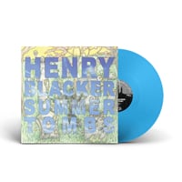 Image 1 of HENRY BLACKER 'Summer Tombs' Blue Vinyl LP