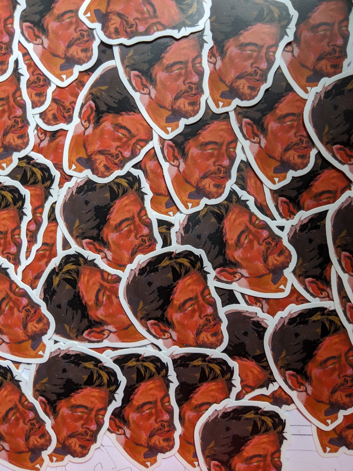 Image of Benicio del Toro sticker