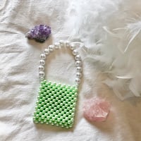 Matcha Premium Pearl Mini Bag