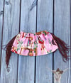 Retro Cowgirl Fringe Top/Skirt 