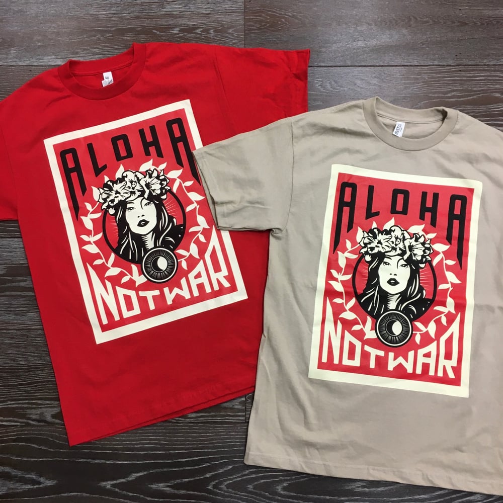 Image of ALOHA NOT WAR Men's T-Shirt