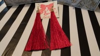 Image 3 of Tassel Earrings extra long