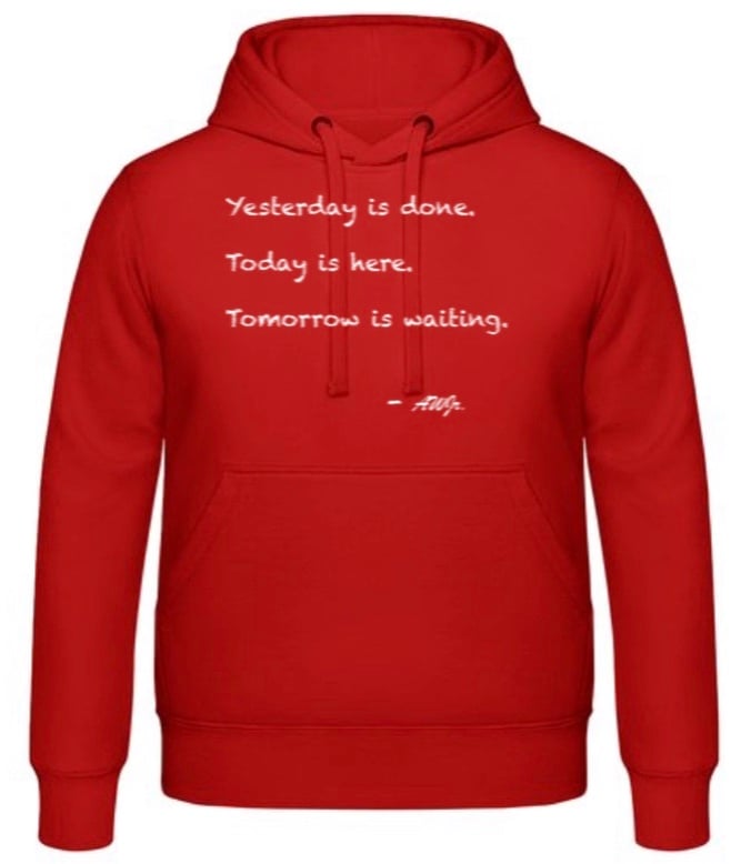 Image of Level Up red hoodie 
