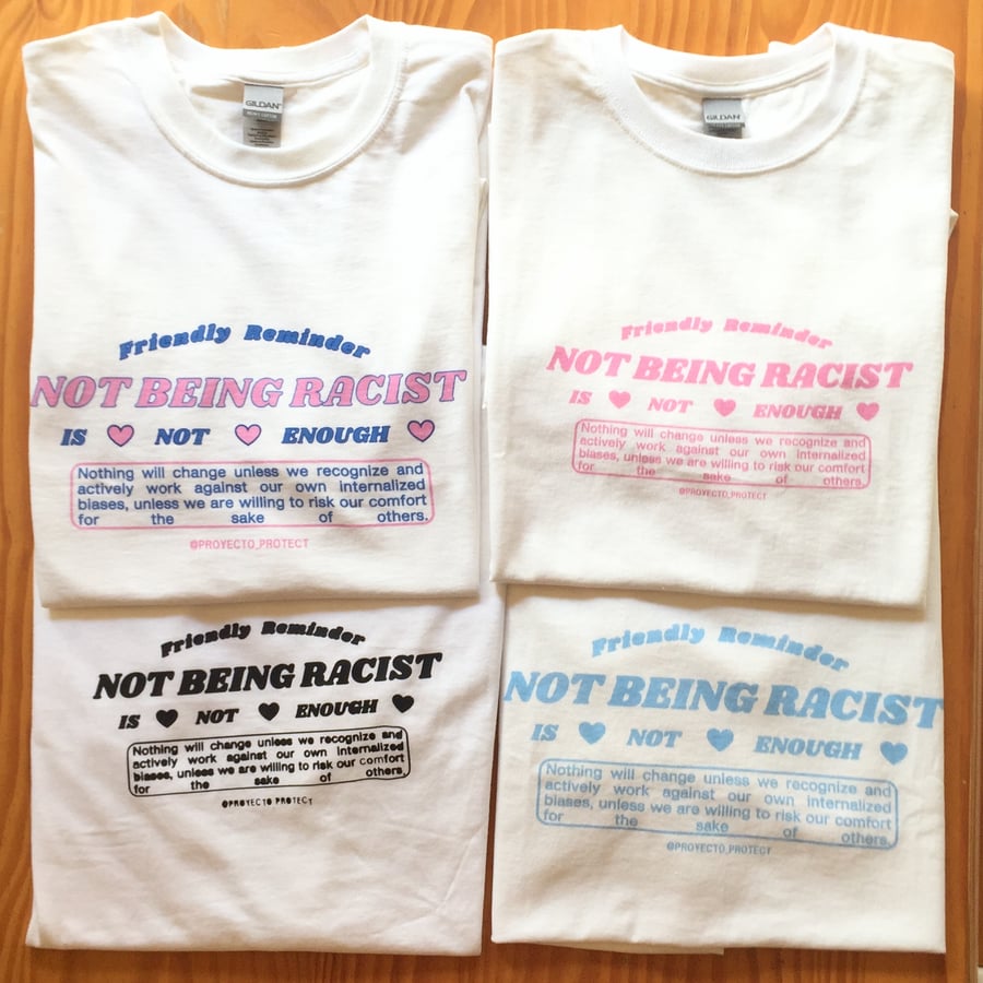 Image of Friendly Reminder - T-shirt (Pink design)