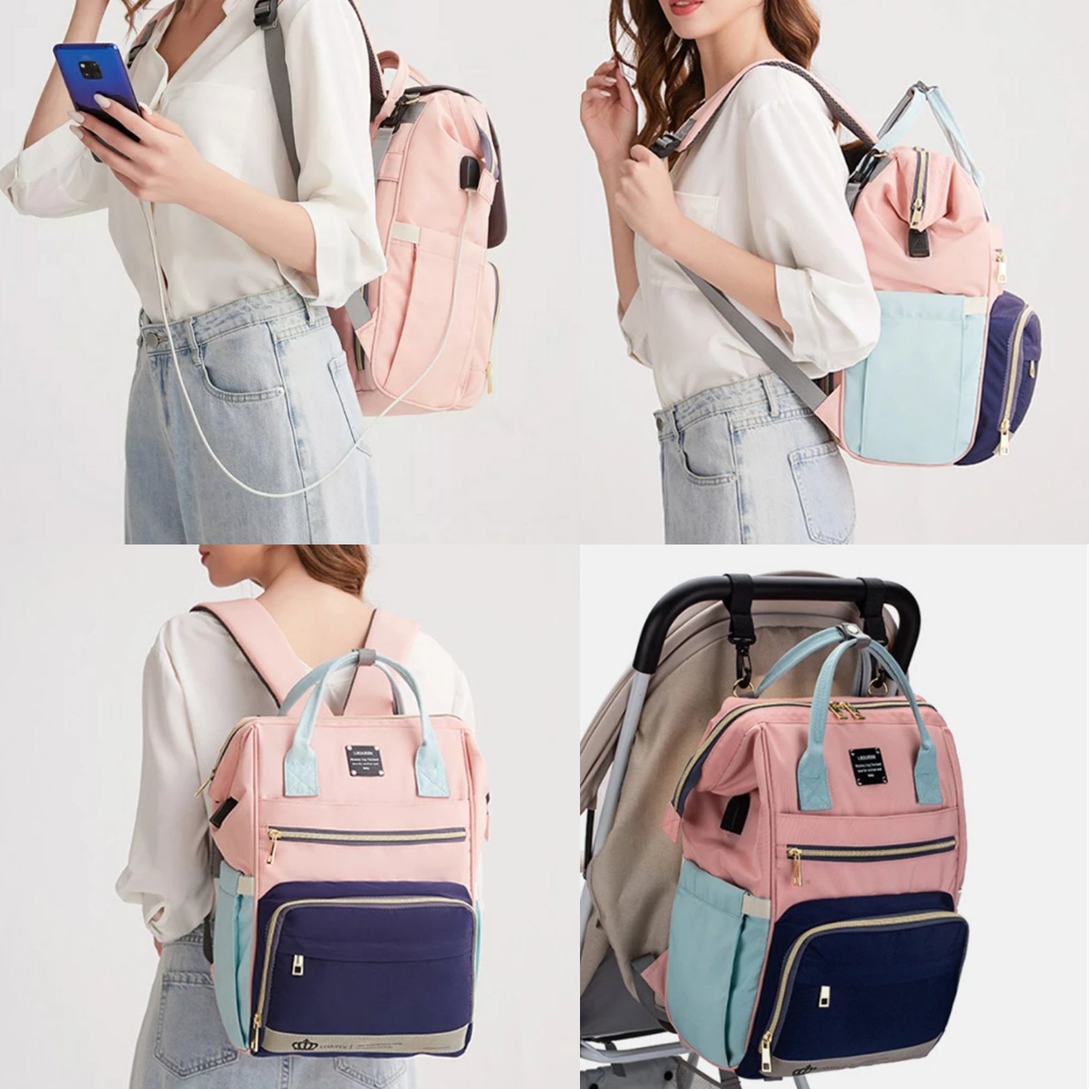 Lequeen nappy clearance backpack