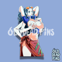Image 4 of Confident Cutie Robin Enamel Pin
