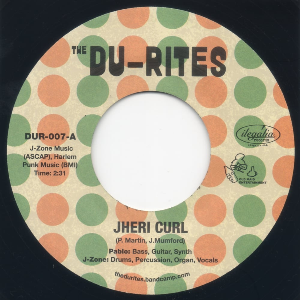 Image of Jheri Curl / Du-Vibrations - 7" Vinyl