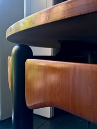 Image 5 of Oval Dining Table attributed to Cavatorta, Italy 1950s