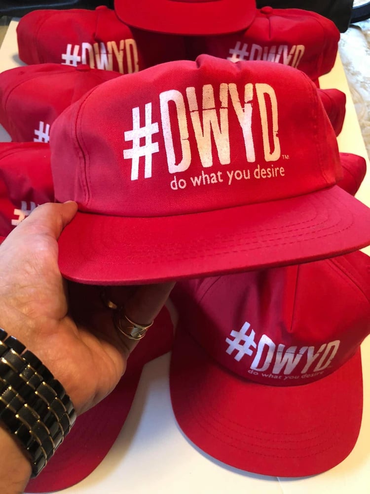 Image of Red & White #DWYD Hat