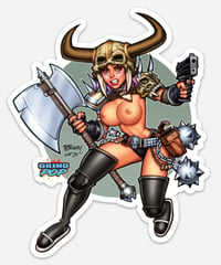 Image of Kim the Delusional Racy Die Cut Sticker
