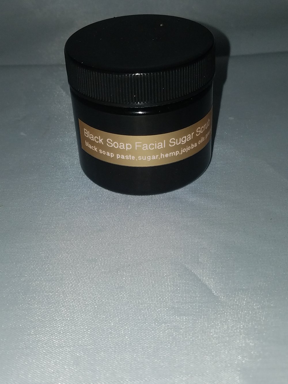 Image of Black Soap Activated Facial Scrub