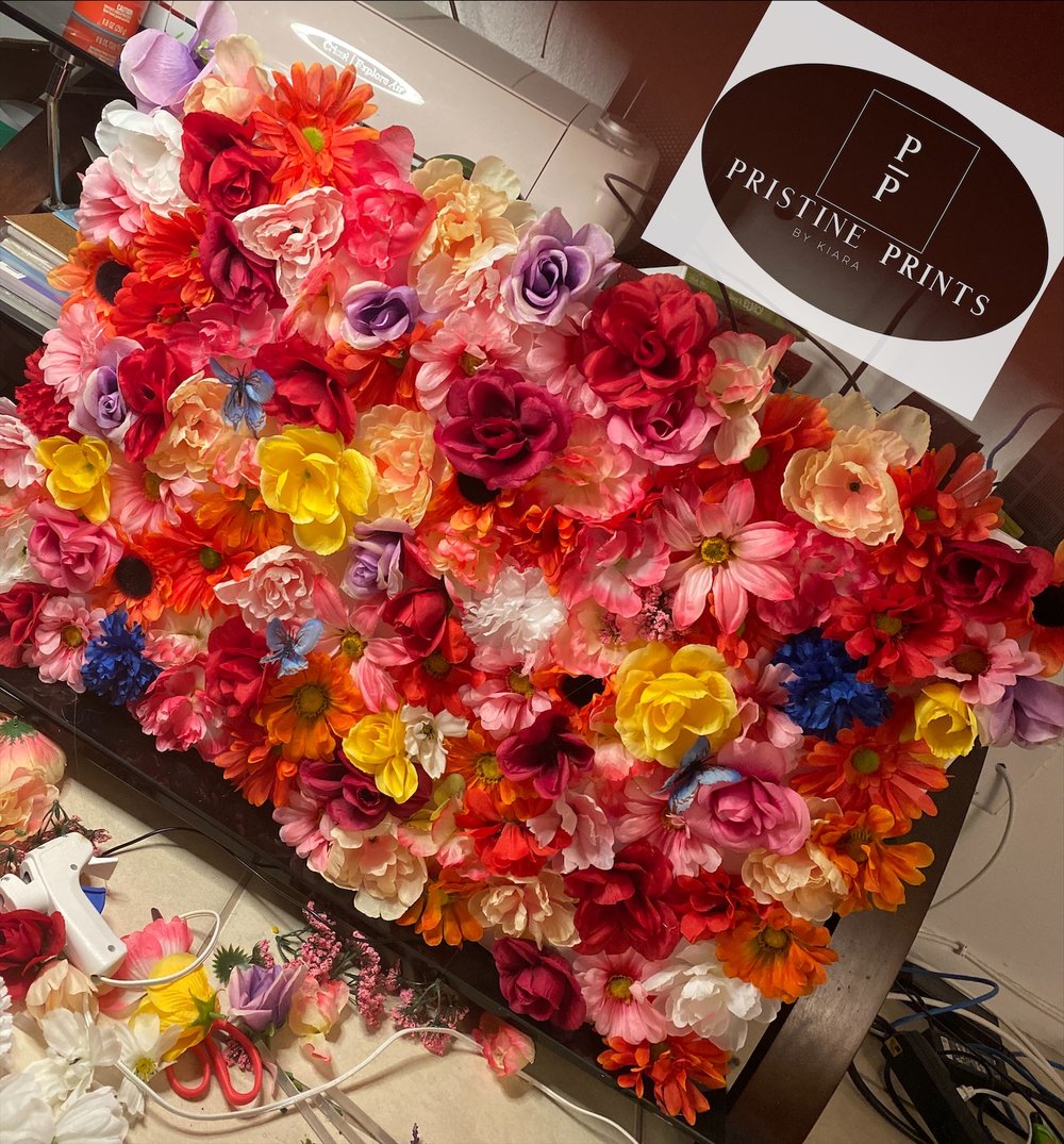 Image of Flower Wall Canvas