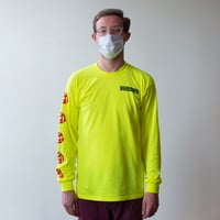 Image 1 of Maximum Inconvenience Long Sleeve T-Shirt in Safety Yellow