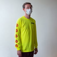 Image 2 of Maximum Inconvenience Long Sleeve T-Shirt in Safety Yellow