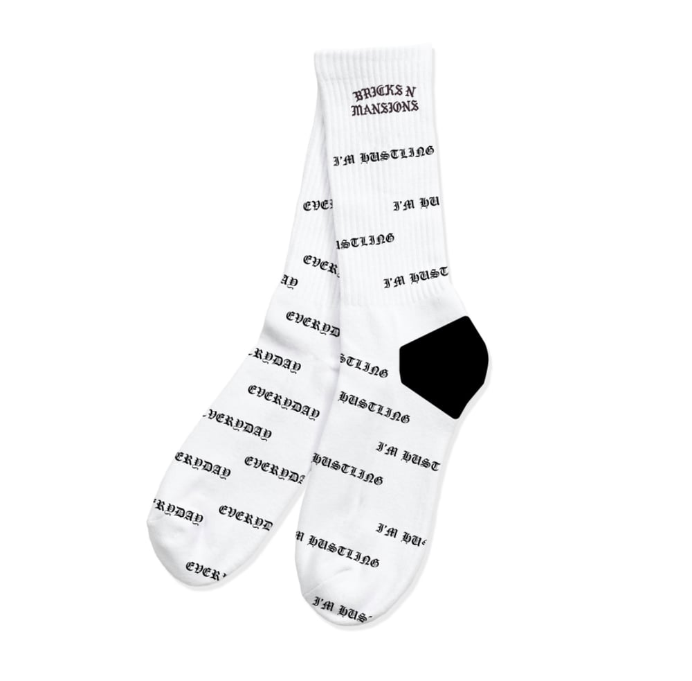 Image of EVERY DAY I'M HUSTLING SOCKS