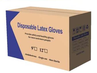 Disposable Latex Gloves (S-XL)