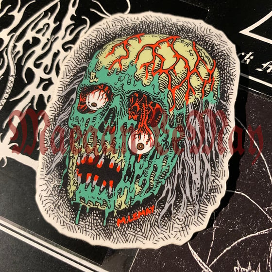 Image of Mutilated Zombie sticker