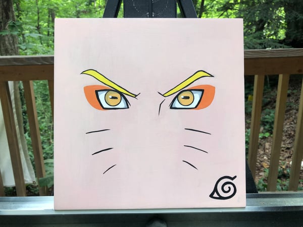 Image of Naruto Sage Mode Painting