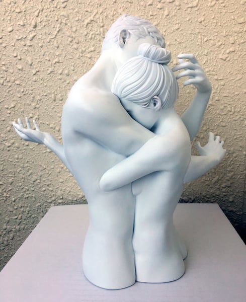 Image of Boundaries Sculpture White Colorway by Miles Johnston
