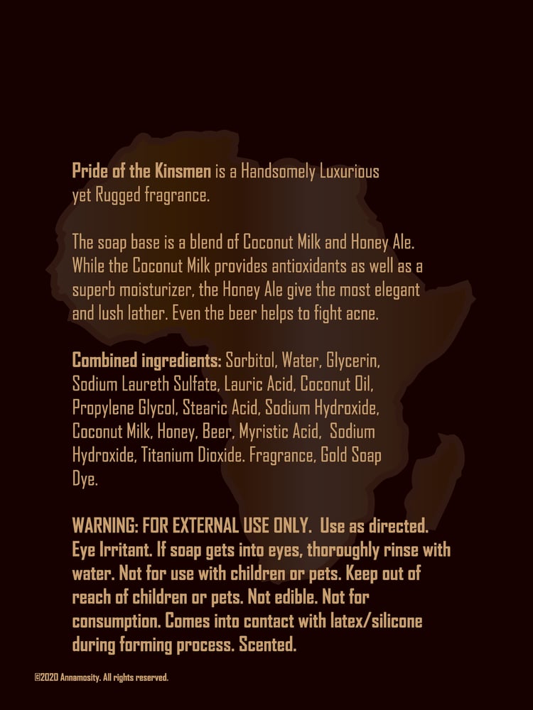 Image of Pride of the Kinsmen - Bar Soap