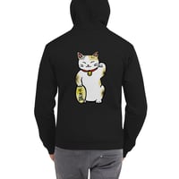 Image 1 of Lucky Cat Uni-sex Zip Up