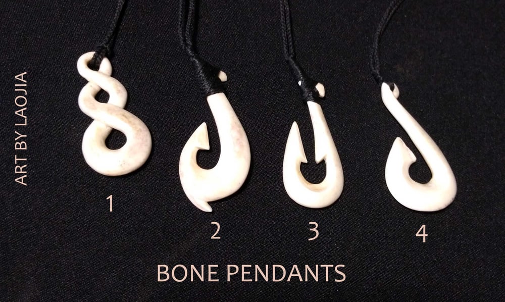 Image of BONE PENDANTS