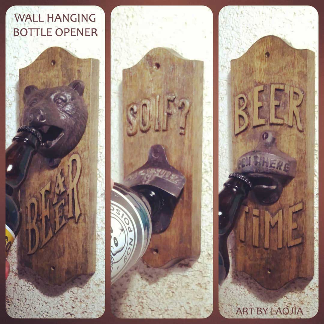 Image of WALL HANGING BOTTLE OPENER