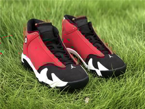 Image of Jordan 14 Retro Gym Red Tiro