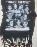 Image 4 of Shredded Beady Mash-Up Black Lives Matter Custom T-Shirt 