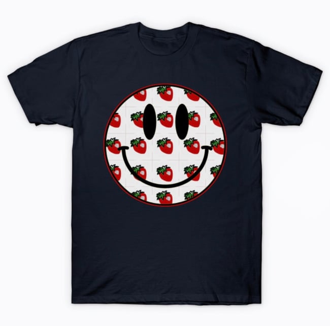 acid smiley shirt