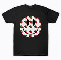 Image 3 of Strawberry Acid Tab Blotter Smiley T Shirt
