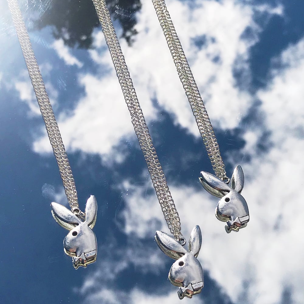 Image of Playboy Bunny Necklace 