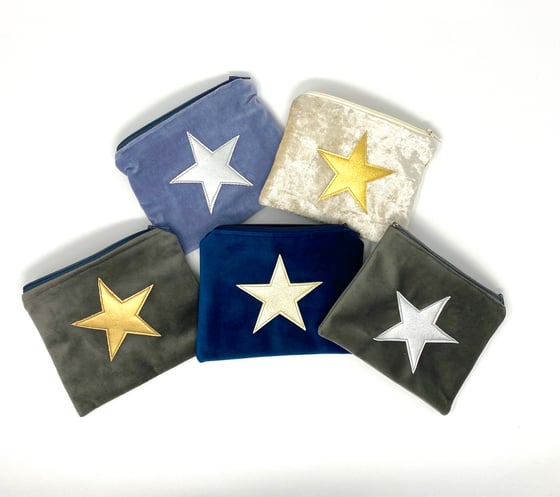 Image of Velveteen star purse