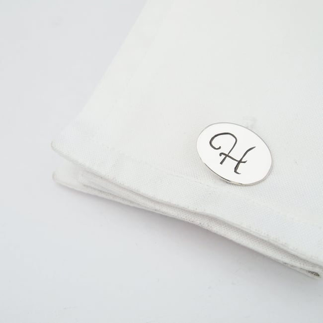 Initials Cufflinks – Sophisticated Gentlemen