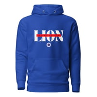 Image 2 of Lion Mentality Adult Hoodie(White Logo)