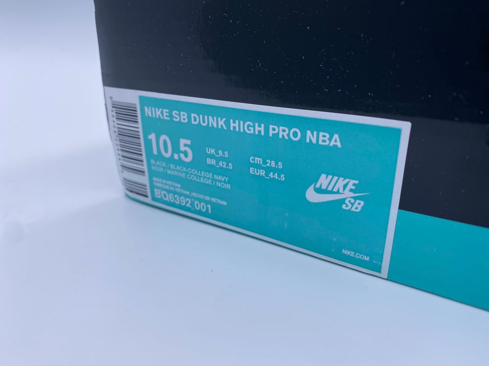 idioom Rauw Natte sneeuw NIKE SB DUNK HIGH PRO NBA | shawnyboy specials