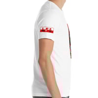 Image 4 of LFS INTERNATIONAL SQUADRON LOGO ( TRINI / WHITE TEE )