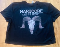 Image 2 of Women’s Hardcore Grooming Crop Top T-Shirt