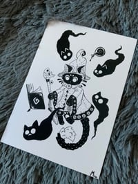 Image 2 of magic kitty prints