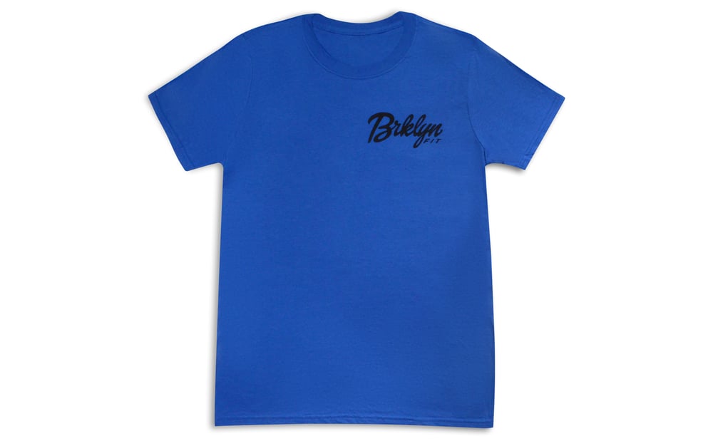Image of Brklyn Fit® Logo T-Shirt (Blue)